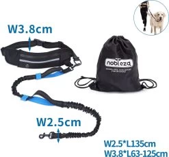 Nobleza Jogging Heupgordel Met Hondenriem 42UOY - Looplijn Met Heupriem Voor Honden -Dierenwinkel 1200x1113 6
