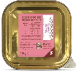 Edgard & Cooper Eend & Kip Kuipje- Voor Puppy's - Hondenvoer - 22 X 150g -Dierenwinkel 1200x1114 3