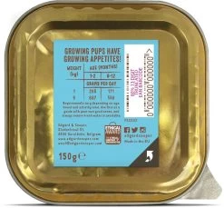 17x Edgard & Cooper Kuipje Vers Vlees Puppy Hondenvoer Bio Kip - Vis 100 Gr -Dierenwinkel 1200x1114 5