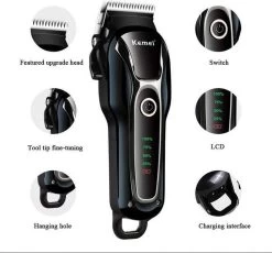 Merkloos Dierentondeuse + Haren Verwijderaar - Scheerapparaat Voor Honden En Katten - 4 Opzetstukken - Oplaadbaar - Draadloos - Stil - Verschillende Haar En Vachtlengtes - Hondentrimmer - Honden Trimmer - Honden Knippen - Haren Knippen -Dierenwinkel 1200x1118 4