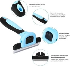 IGOODS - Verzorgingsborstel Voor Honden En Katten - Blauw -Dierenwinkel 1200x1122 2