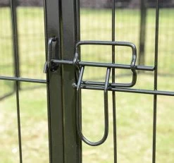 Merkloos Topmast Premium Puppyren - 80 Cm Hoog - 640 Cm Omtrek - Hondenren - Hondenhok - Antraciet -Dierenwinkel 1200x1123 10