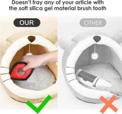 Huisdierhaar Verwijderaar - Mascota Brush XL - Zwart - Huisdier Haarverwijderaar - Katten En Honden Haren - Kleding Pluizenborstel - Pluizenroller - Kattenharen Hondenharen Verwijderen - Huisdierhaar - Kleefroller - Pluizen Borstel -Dierenwinkel 1200x1123 3