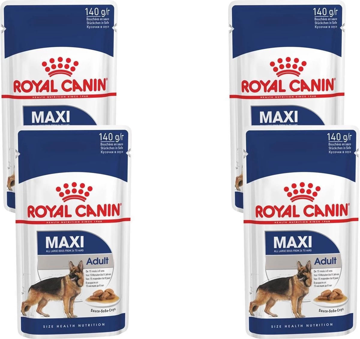 Royal Canin Shn Maxi Adult Pouch - Hondenvoer - 4 X 10 X 140 G 3 Royal Canin Shn Maxi Adult Pouch - Hondenvoer - 4 X 10 X 140 G