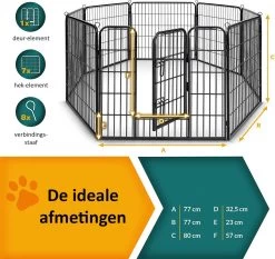 Sens Design Hondenren - Puppyren - Hondenbench -Dierenwinkel 1200x1132 4