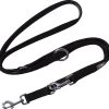 DDOXX Hondenriem Air Mesh, 3-voudig Verstelbaar, 2m | Voor Kleine & Grote Honden | Dubbele Riem Twee Honden Kat Puppy | Tug Leash Large | Lead Leash Small | Walking Leash Puppy Leash | Zwart, M -Dierenwinkel 1200x1133 4