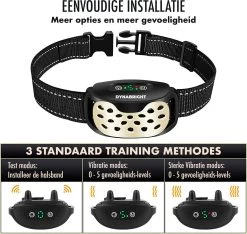 DynaBright Anti Blafband Voor Honden - 3-70KG - Diervriendelijk - Zonder Schok - Vibratie En Audio - Anti Blaf Band -Dierenwinkel 1200x1136 15