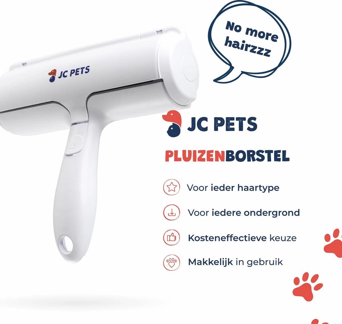JC Pets Premium Pluizenborstel - Huisdierhaar Verwijderaar – Pluizenverwijderaar – Honden En Kattenhaar Verwijderaar - Ontpluizer - Pluizenroller 9 JC Pets Premium Pluizenborstel - Huisdierhaar Verwijderaar – Pluizenverwijderaar – Honden En Kattenhaar Verwijderaar - Ontpluizer - Pluizenroller - Afbeelding 7