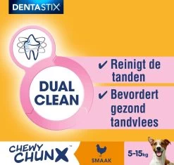 Pedigree Dentastix Chewy Chunx Hondensnacks Mini - Kip - 5 X 68 Gr -Dierenwinkel 1200x1140 6