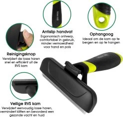 Mister Mill Trimhark - Hondenkam Kattenkam - Dierenkam 6,6 CM -Dierenwinkel 1200x1143 4