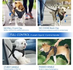 Nobleza 42ZHW - Hondenharnas - Hondentuigje - Anti Trek - S - Zwart 12 Nobleza 42ZHW - Hondenharnas - Hondentuigje - Anti Trek - S - Zwart -Dierenwinkel 1200x1146 29