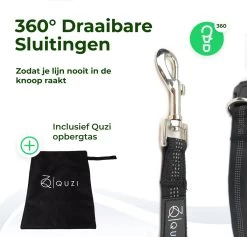 Canicross Looplijn Hond Met Heupriem Voor Hardlopen - Elastische Handsfree Hondenriem - Honden Trainingslijn - 150/200cm - Groen -Dierenwinkel 1200x1150 11