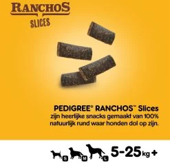 Pedigree Ranchos Slices Hondensnacks - Rund - 8 X 60 Gr -Dierenwinkel 1200x1150