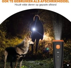 Vulpes Pets® Ultrasone Anti Blaf Apparaat – 3-in-1 Anti Blaf Apparaat Pro - Diervriendelijk & Zonder Schok - Alternatief Anti Blafband - Voor Kleine & Grote Honden - Audio - Flashlight - USB-Oplaadbaar -Dierenwinkel 1200x1153 15