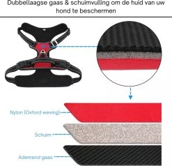 Hondenharnas – Inclusief Hondenriem – Reflecterend – Hondentuig – Hondenriem – Y Tuig Hond - Anti Trek Tuig - Zwart – Maat M 15 Hondenharnas – Inclusief Hondenriem – Reflecterend – Hondentuig – Hondenriem – Y Tuig Hond - Anti Trek Tuig - Zwart – Maat M -Dierenwinkel 1200x1157 6