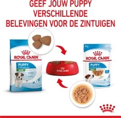 Royal Canin Shn Mini Puppy Pouch - Hondennatvoer - 12 X 85 G -Dierenwinkel 1200x1159 2