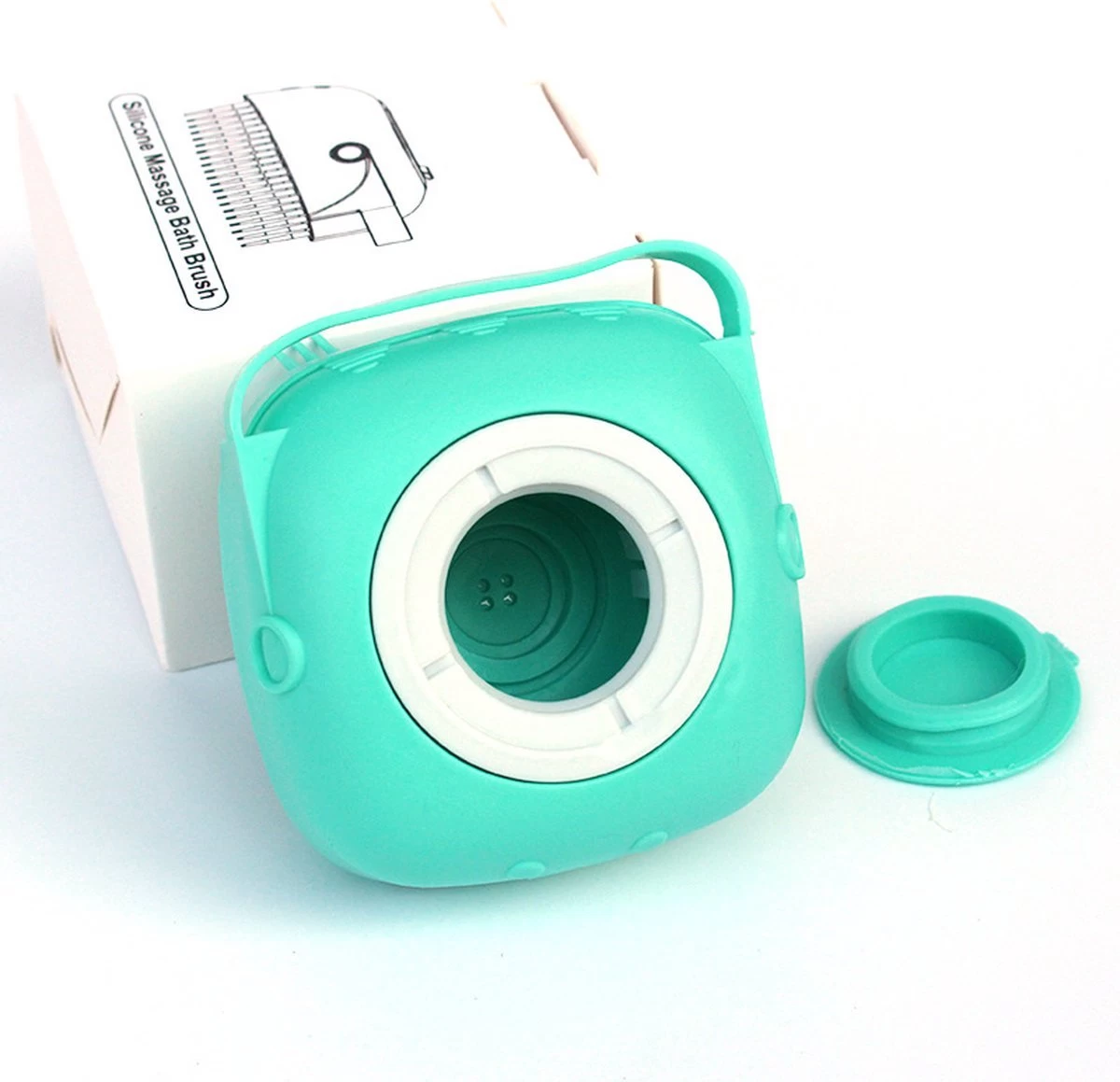 Merkloos Dierenborstel - Douche - Bad - Hond - Kat - Vachtverzorging - Scrubber - Borstel 5 Merkloos Dierenborstel - Douche - Bad - Hond - Kat - Vachtverzorging - Scrubber - Borstel - Afbeelding 3