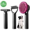 Hondenborstel Set 3 In 1 - Hondenkam - Borstelset - Klittenkam Hond - Ondervacht Kam - Furminator - Slickerborstel - Kattenkam - Verwijderd Klitten En Voorkomt Haaruitval -Dierenwinkel 1200x1159 32