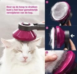 Hondenborstel Set 3 In 1 - Hondenkam - Borstelset - Klittenkam Hond - Ondervacht Kam - Furminator - Slickerborstel - Kattenkam - Verwijderd Klitten En Voorkomt Haaruitval -Dierenwinkel 1200x1159 35