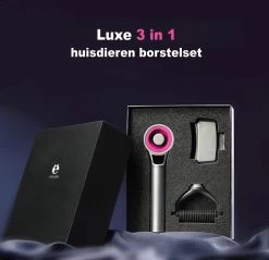 Hondenborstel Set 3 In 1 - Hondenkam - Borstelset - Klittenkam Hond - Ondervacht Kam - Furminator - Slickerborstel - Kattenkam - Verwijderd Klitten En Voorkomt Haaruitval -Dierenwinkel 1200x1159 38