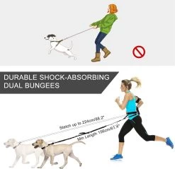 BOTC Looplijn Hond Met Heupriem Voor Hardlopen - Hondenriem - Zwart 19 BOTC Looplijn Hond Met Heupriem Voor Hardlopen - Hondenriem - Zwart -Dierenwinkel 1200x1161 24