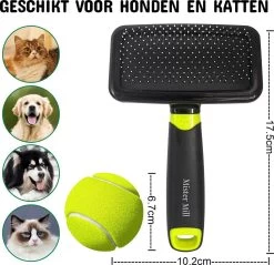 Mister Mill Professionele Set Slicker Honden Kattenborstel Plus Nagelknipper Plus Ondervacht Kam -Dierenwinkel 1200x1163 8