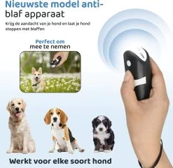 Diervriendelijke Ultrasone Anti- Blaf Apparaat 2023 + Batterijen - Extra Snel Van Blaffen Af - Anti Blafband – Honden Training Blaffen – Hondentrainer -Dierenwinkel 1200x1165 9