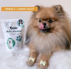 Toshi Multi Vitaminen Met Omega-3 - 100% Natuurlijke Hondensnack Voor Kleine En Grote Honden - Hondenkoekjes Voor Een Gezonde Levensstijl -Dierenwinkel 1200x1167 2