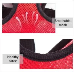 Hondentuig- Hondentuigjes Kleine Hond-hondentuigjes Puppy-Kattenspeeltjes-kat-dog-Kattenharnas-kattentuigje -kattentuigje Met Looplijn-maat M-Rood -Dierenwinkel 1200x1167 40