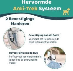 Mmoods Hondentuigje Grijs - Anti-Trek Tuig - Hondenharnas Voor Extra Grote Honden - Reflecterende Halsband Hond - Hondenhalsband Maat XL -Dierenwinkel 1200x1169 15