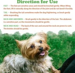 Merkloos Nobleza Dierenborstel - Hondenborstel - Kattenborstel - Tweezijdig - Dubbelzijdig - Hout - Maat L -Dierenwinkel 1200x1170 5