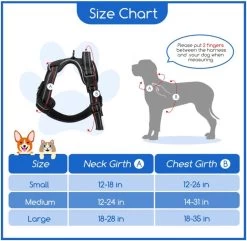 Nobleza 42ZHY - Hondenharnas - Hondentuigje - Anti Trek - L - Zwart 13 Nobleza 42ZHY - Hondenharnas - Hondentuigje - Anti Trek - L - Zwart -Dierenwinkel 1200x1172 10