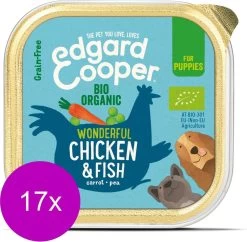 17x Edgard & Cooper Kuipje Vers Vlees Puppy Hondenvoer Bio Kip - Vis 100 Gr -Dierenwinkel 1200x1174 11