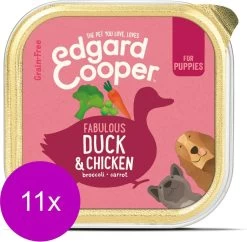 11x Edgard & Cooper Kuipje Vers Vlees Puppy Hondenvoer Eend - Kip 150 Gr 20 11x Edgard & Cooper Kuipje Vers Vlees Puppy Hondenvoer Eend - Kip 150 Gr -Dierenwinkel 1200x1174 6