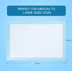 Nobleza 48WQF - Puppy Training Pads - 60 X 90 Cm - Zindelijkheidstraining -50 Stuks - L -Dierenwinkel 1200x1176 9