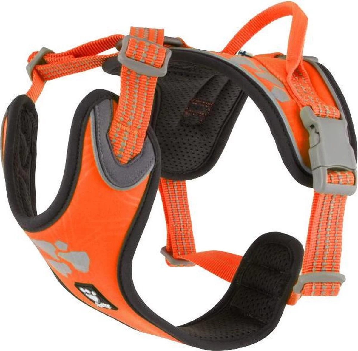 Hurtta Weekend Warrior Harness - 45/60 Cm - Neon Orange 3 Hurtta Weekend Warrior Harness - 45/60 Cm - Neon Orange