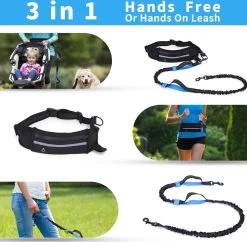 Nobleza Jogging Heupgordel Met Hondenriem 42UOY - Looplijn Met Heupriem Voor Honden -Dierenwinkel 1200x1178 8