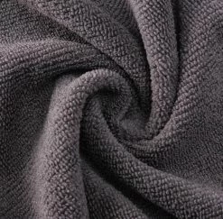 N4dogs – Hondenhanddoek – Honden Handdoek – Microvezel Handdoek – Handdoek Hond – Droogdoek Hond – Dierendeken – Sterk Absorberend – Handdoek Met Zakken - Grijs - 66 X 23 Cm -Dierenwinkel 1200x1179