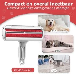 PluizenBOEF® Huisdierhaar Verwijderaar - Haarverwijderaar Voor Huisdieren - Hondenhaar - Kattenhaar - Pluizenborstel -Dierenwinkel 1200x1181 4