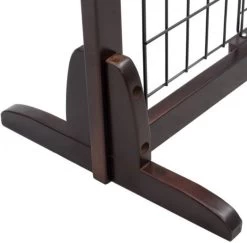 Hondenhek - Traphekje Hond - Traphekje Zonder Boren - Traphekje - BxH 161-97 X 53 Cm - Koffiebruin -Dierenwinkel 1200x1182 9