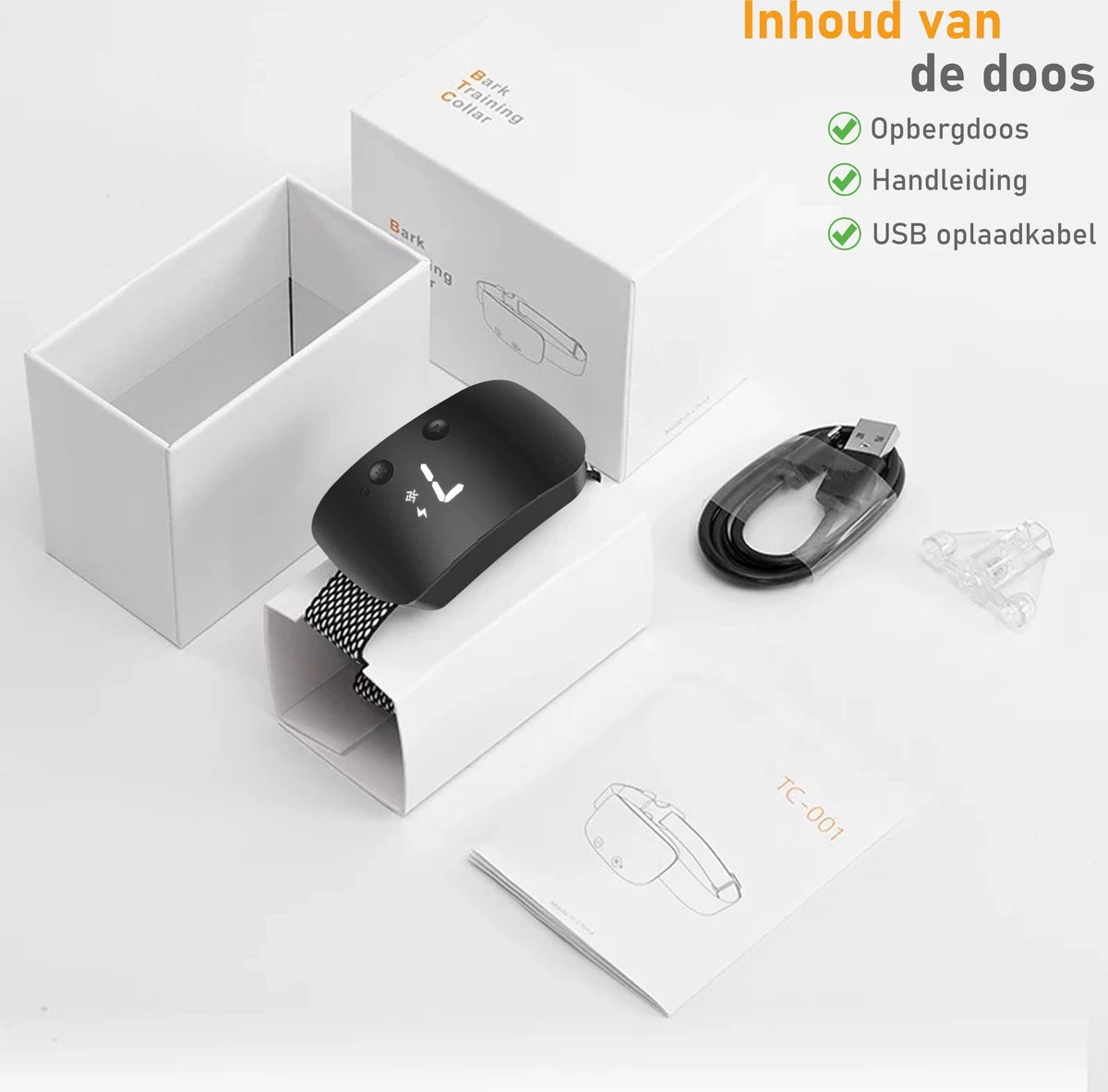 Salvano Anti Blafband - Blafband Voor Honden - Opvoedingshalsbanden - Voor Kleine En Grote Honden - Anti Blafband Zonder Schok- Oplaadbaar - Anti Blaf Apparaat - Blafband - Diervriendelijk 6 Salvano Anti Blafband - Blafband Voor Honden - Opvoedingshalsbanden - Voor Kleine En Grote Honden - Anti Blafband Zonder Schok- Oplaadbaar - Anti Blaf Apparaat - Blafband - Diervriendelijk - Afbeelding 4