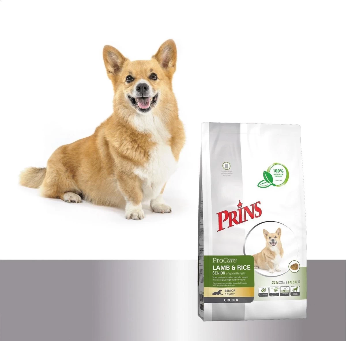 Prins ProCare Croque Lam & Rijst Senior 10 Kg - Hond 5 Prins ProCare Croque Lam & Rijst Senior 10 Kg - Hond - Afbeelding 3