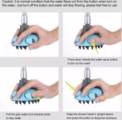 WVspecials Huisdieren Douche - Douche Voor Honden - Honden Douche - Inclusief Slang - Inclusief Drie Kraanadapters - Geschikt Voor Binnen En Buiten - Hondendouche - Hondenbad - Hondenborstel - Hondenkam - Hondenwassen - Hondenzwembad - Tuinslang -Dierenwinkel 1200x1187 14