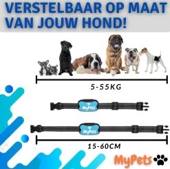 MyPets™ Anti-blafband - Anti Blaf Apparaat - Voor Kleine Honden En Grote Honden - Diervriendelijk - Opvoedingshalsband - Trainingshalsband - 2022/2023 Versie - Inclusief Batterijen -Dierenwinkel 1200x1188 11
