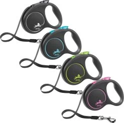 Flexi Rollijn Design - Zwart / Blauw - L 9 Flexi Rollijn Design - Zwart / Blauw - L -Dierenwinkel 1200x1189 17