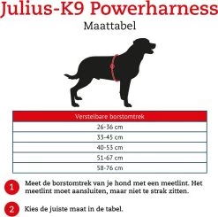 Julius K9 K9®Powertuig, M - Maat 0, Zwart 20 Julius K9 K9®Powertuig, M - Maat 0, Zwart -Dierenwinkel 1200x1189 20