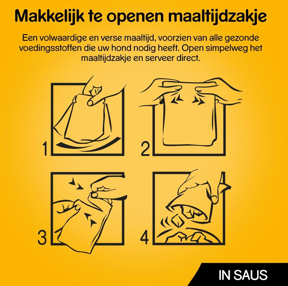 Pedigree Adult In Saus Honden Natvoer - Vier Verschillende Smaken - 80 X 100 Gr 6 Pedigree Adult In Saus Honden Natvoer - Vier Verschillende Smaken - 80 X 100 Gr - Afbeelding 4