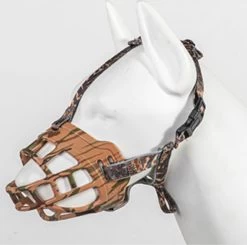 Sharon-B Muilkorf Hond - Camo Bruin - Maat M - Snuitomtrek 26 Tot 30 Cm - Voor Middelgrote Honden -Dierenwinkel 1200x1190 22