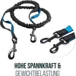Happilax Joggingriem Voor Honden, Elastische En Reflecterende Hondenriem Voor Joggen Met Buikband, 100-160 Cm -Dierenwinkel 1200x1190 24