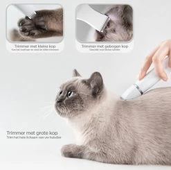 Revo Goods Professionele 4 In 1 Hondentondeuse Set -Ideaal Voor Honden En Andere Huisdieren - Slijper Inbegrepen -Draadloos - Ultra Stil -Dierenwinkel 1200x1190 6